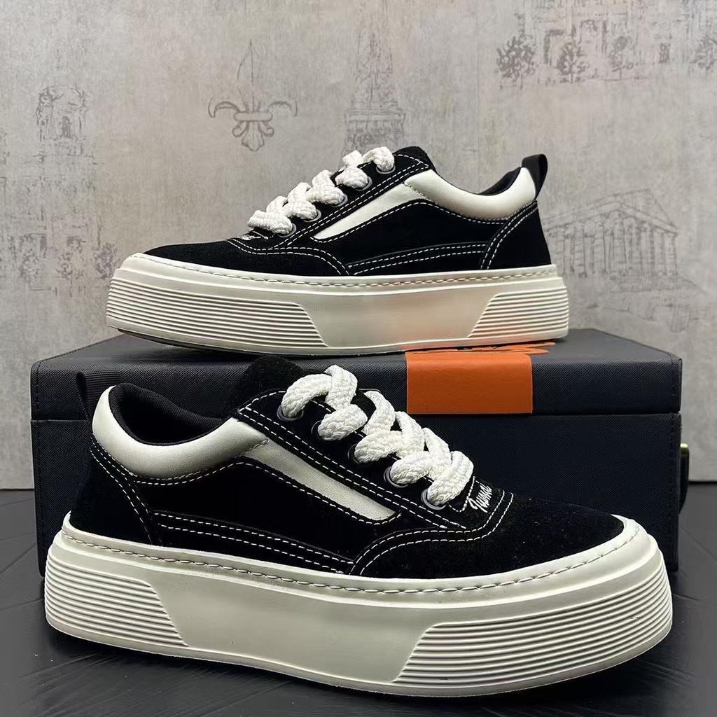 2026 Spring New Trendy Fashion Casual Sports Thick Soled Height Raising Low Cut Comfortable Casual Men's Shoes