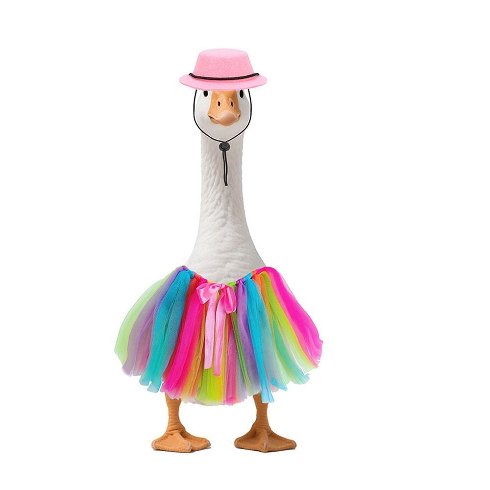 Funny Halloween Porch Goose Outfits Creative Fall Goose Clothes Halloween Decorations