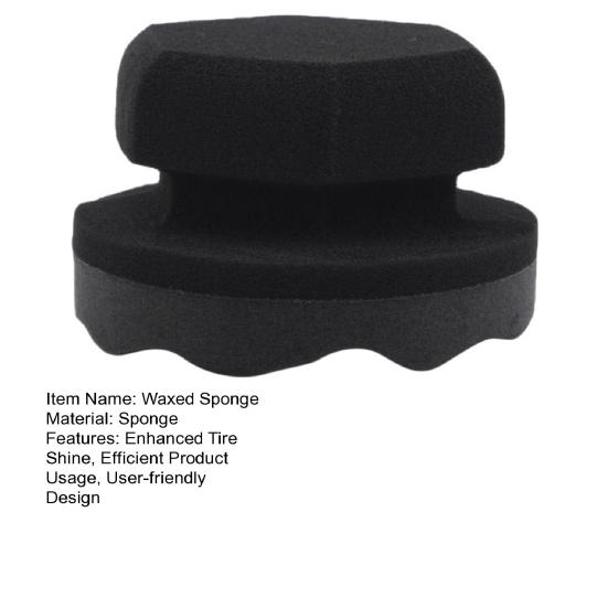 Аппликатор для блеска шин Flow для блеска без разводов и подтеков, многоразовый инструмент для нанесения средства для ухода за автомобилем и грузовиком, профессиональные полировальные подушечки для блеска шин