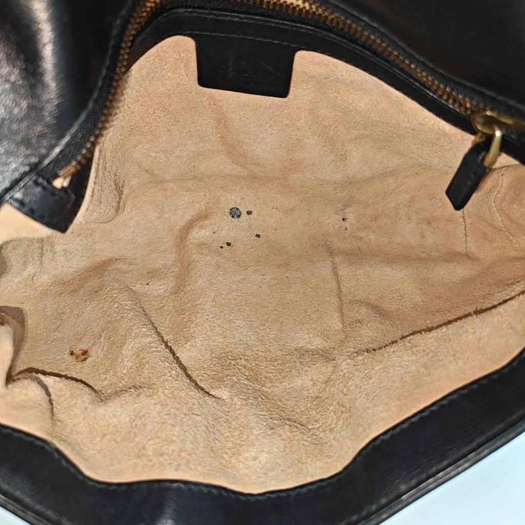 [Pre-Owned] Gucci GG Marmont Small Matelassé Shoulder Bag 'Black' - Fair #1RLR0IQ
