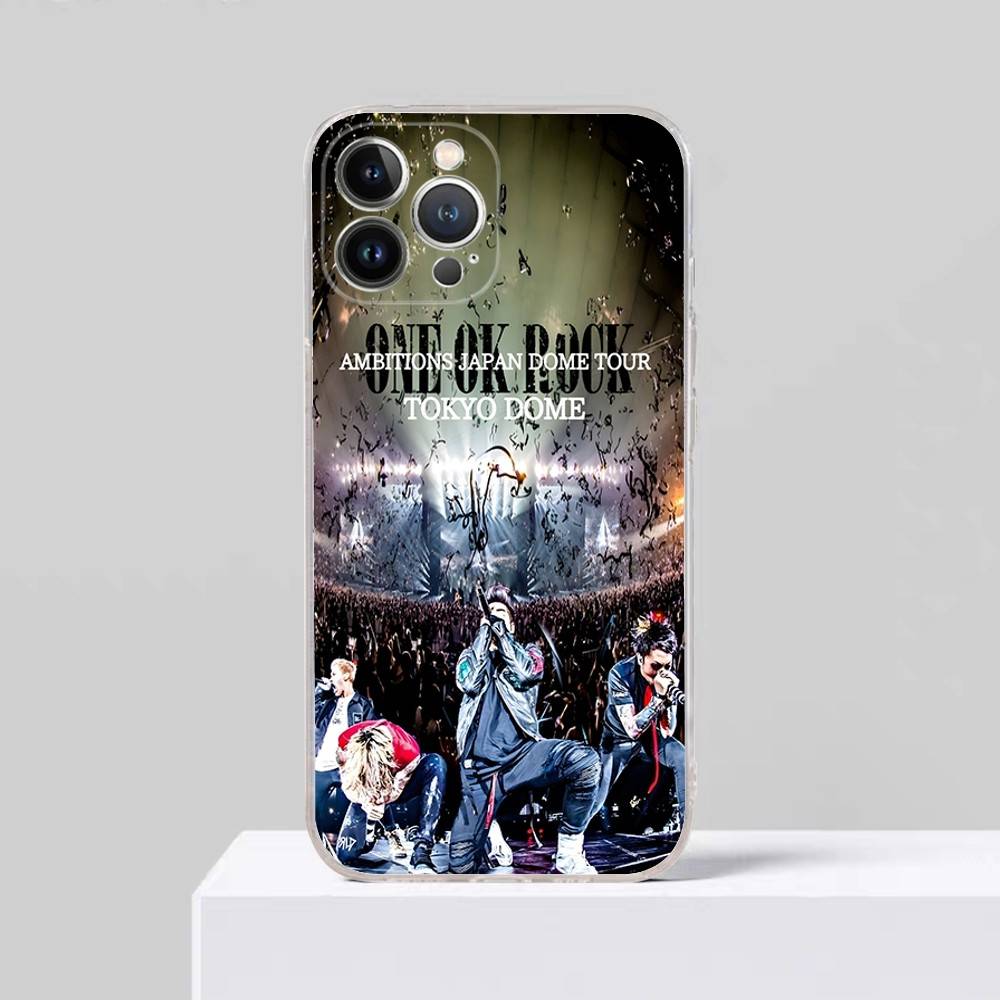 Прозрачный чехол для телефона группы ONE OK ROCK для iPhone 17 Air 16 Pro Max 15 14 13 12 11Plus Ударопрочный чехол
