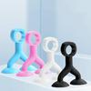 Silicone Anti-Collision Door Stopper Suction Cup Type Door Handle Cover Silence Protection Pad Wall Protection Doorknob Bumper