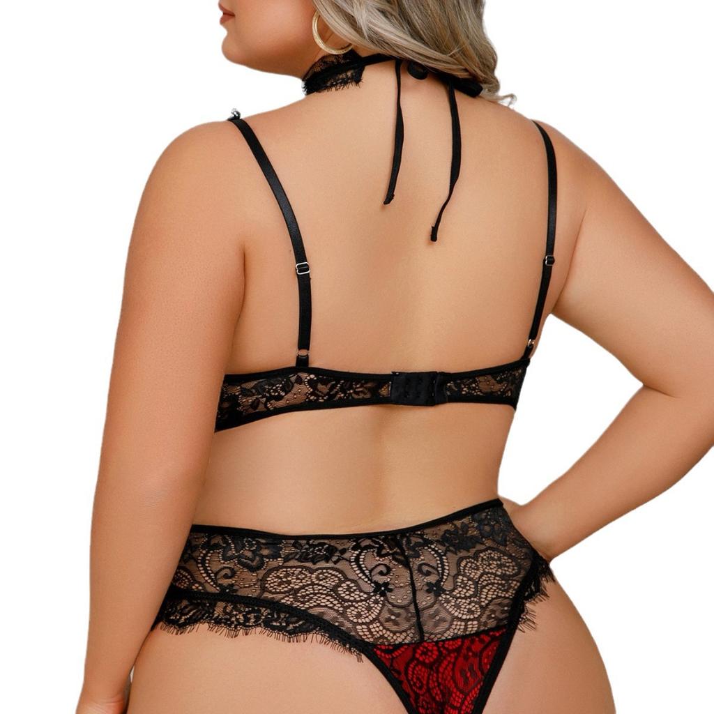 Plus Size Lingerie One-Piece Sexy Lace Sexy Lingerie