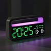 Цифровые светодиодные часы из АБС-пластика, многофункциональный дисплей, настольные часы, новый электронный будильник для спальни
