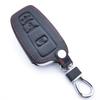 Кожаный чехол-оболочка для автомобильного ключа Toyota Chr Camry Corolla Rav4 Highlander C-Hr Prius Land Cruiser Prado Аксессуары Брелок