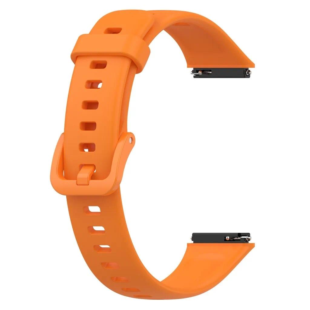 Силиконовый Ремешок Для Huawei Band 7 Band7 Мягкий Водонепроницаемый Спортивный Умный Часы Ремешок Модный Браслет