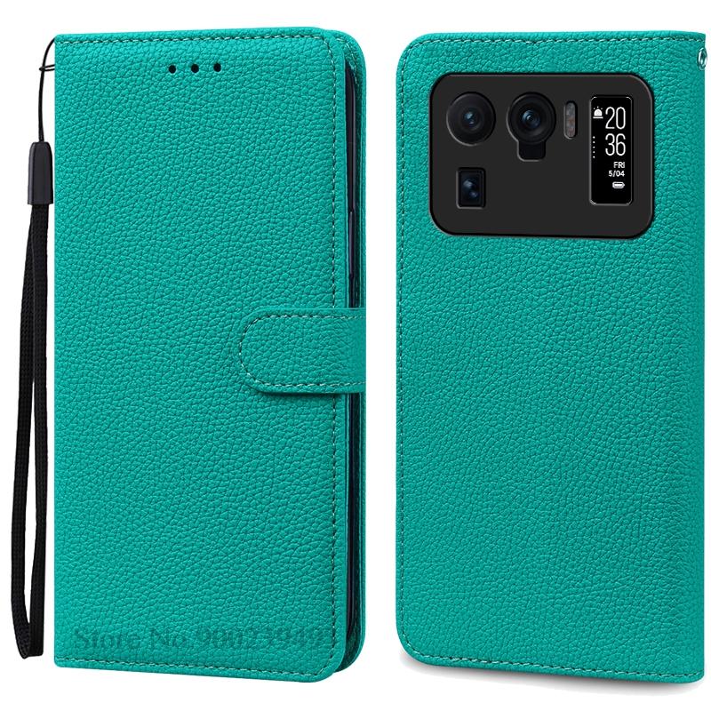 Чехол Mi 11 Ultra для Xiaomi Mi 11 Ultra, кожаный чехол-книжка с откидной крышкой для Xiaomi Mi 11 Ultra, силиконовый чехол-книжка Fundas