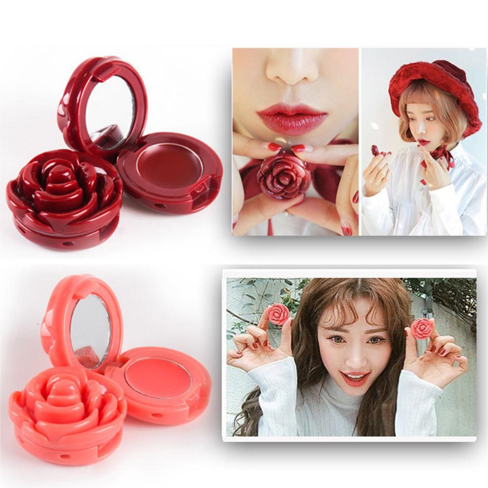 Бальзам для губ Lovely Empty Flower Shape Refillable Container Case Beauty Lipstick Lip Balm Eyeshadow Blusher 6 Pieces, 1 Piece, 01 Picture 1
