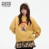 Teenie Weenie Little Bear Letter Hooded Sweatshirt