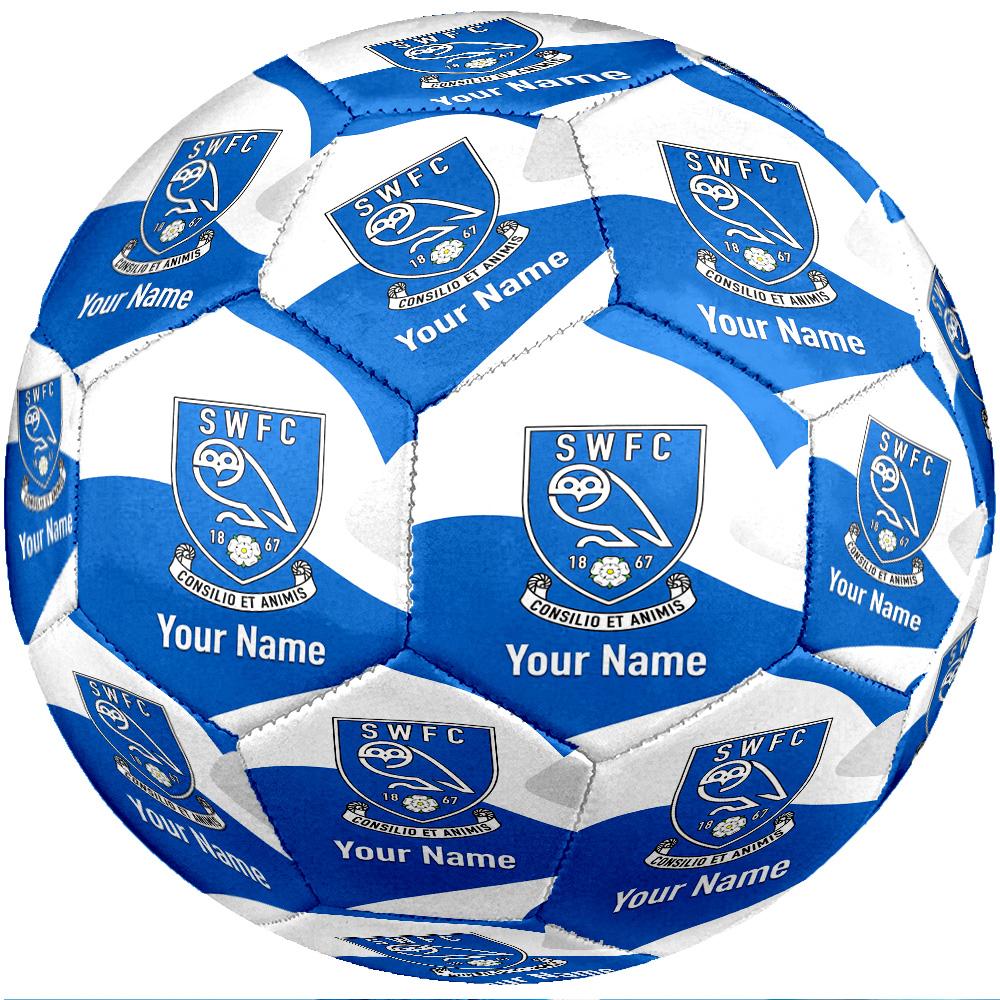 Sheffield Wednesday FC Fashion Size 5 Football Wearproof Non‑Slip Soccer Ball For Sports Training Entertainment Use