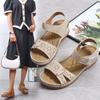 Black Wedge Sandals Women Summer Shoes  New Fashion Open Toe Comfortable Platform Sandals Woman Casual Beach Shoes Footwear