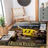 Borussia Dortmund Personalized Text Floor Rug Office Rug Design for Balcony Kitchen Hallway Dormitory Anti-slip Rug Office home decor