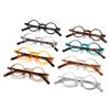 Tortoiseshell frame retro literary fashion plain mirror flat light high sense women's rice nail anti-blue light glasses frame