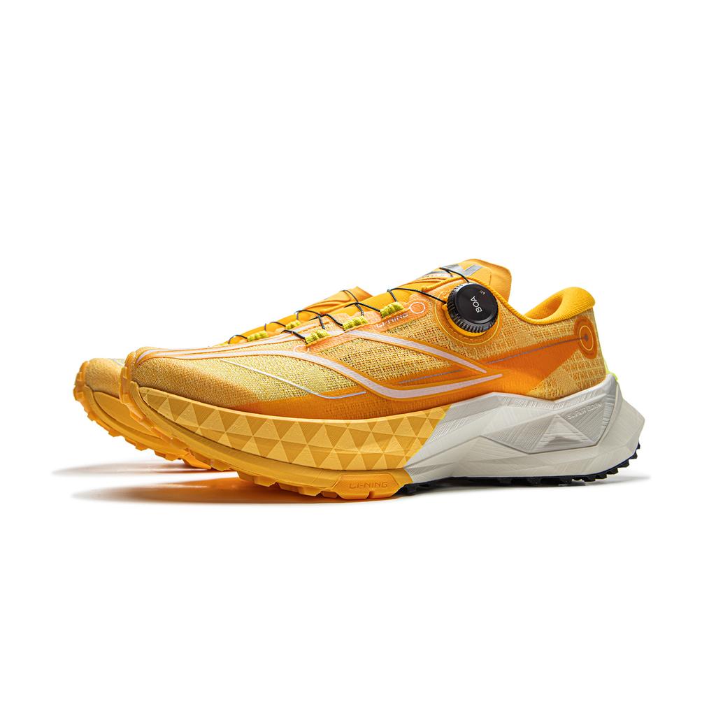 Li Ning De Lu 2 PRO Амортизация Скользкие Устойчивые к истиранию Упругие Низкие Кроссовки для трейлраннинга Мужские ARNV007-1