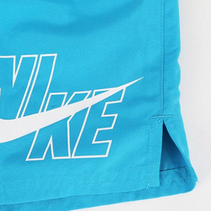 Nike Плавки, шорты для плавания, пляжная одежда, плетеные шорты для волейбола длиной 5 дюймов с логотипом