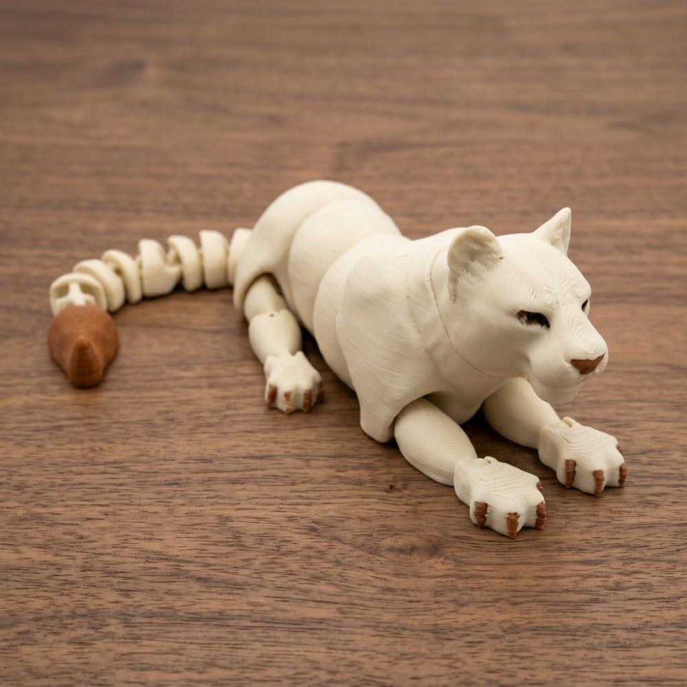 Creative Desk Lion Decorations Funny Lion Ornaments Cartoon Animal Lion Statues Desktop Use