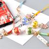Chain Phone Charms Mobile Phone Lanyard Mobile Phone Straps Lucky Cat Keychain Maneki Neko Trinkets