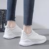 Женские кроссовки Wild Breathable и легкие кроссовки Single Net Women Fashion Trend Student Sneakers White Casual Shoes