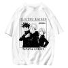 Jujutsu Kaisen Годжо Сатору Тору Юдзи Печатная Футболка Мужская и Женская Футболка Хип-Хоп Уличная Одежда Оверсайз Футболка Одежда Мальчик Девочка Футболка