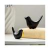 Small Animal Statues Home Decor Modern Black Decorative Ornaments for Living Room, Bedroom, Office