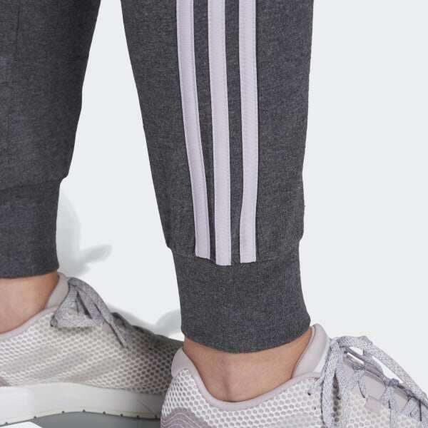 adidas Брюки Essentials с 3 полосками Женские брюки Серые FM6717