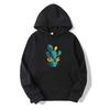 Men Women Cute Cactus Print Hoodies for Spring Outdoors Loose Sport Wear Couple Long Sleeve Sweaters Fashion Trend