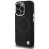 Bmw Signature Liquid Silicone Magsafe Case For Iphone 15 Pro Max - Black