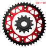 520 45T-52T 13T Motorcycle Front & Rear Sprocket For HONDA CR250R CRF450R CR500R CRE250R CRE450R Enduro CREF450X CREF500X CR 250