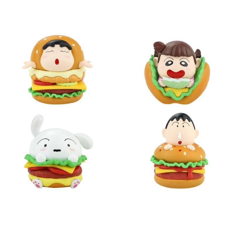 Chan Shin Crayon Character Food Model Toys Cute Cartoon Tabletop Decoration