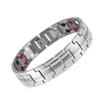 Fashion Jewelry Healing FIR Magnetic Bracelets Titanium Bio Energy Bracelet for Men Blood Pressure Accessory Wristband