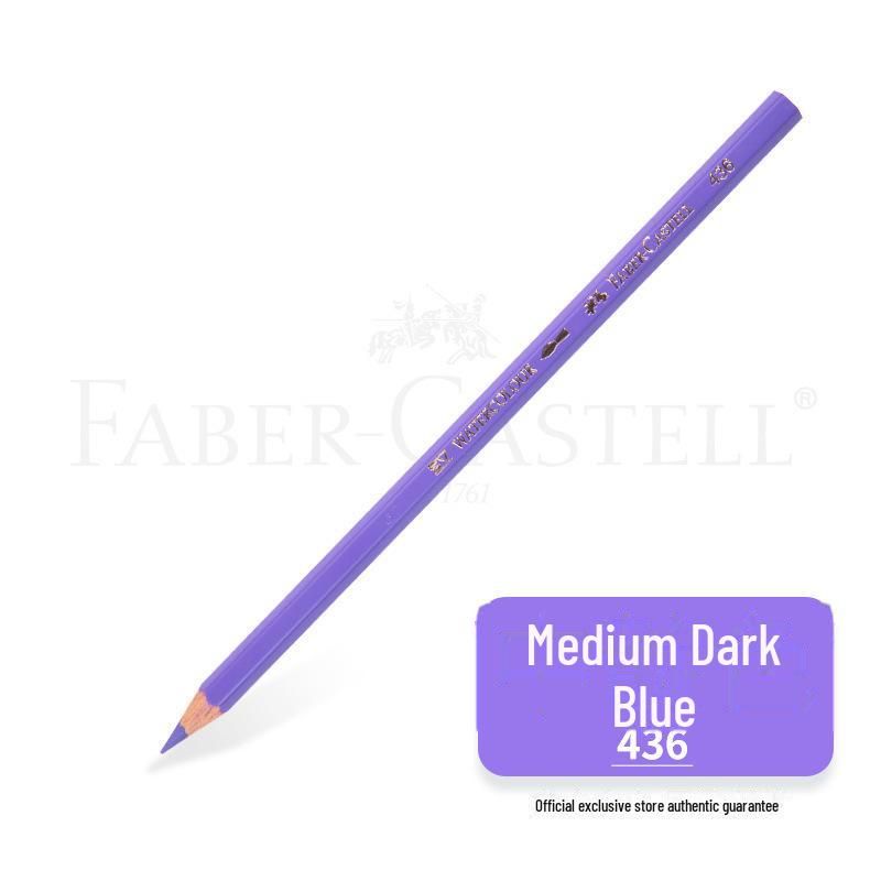 Водорастворимый цветной карандаш Faber-Castell - яркий красный/синий, дополнительный