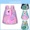 Adorable Cartoon Preschool Backpack For Boys And Girls Oxford Fabric Lightweight