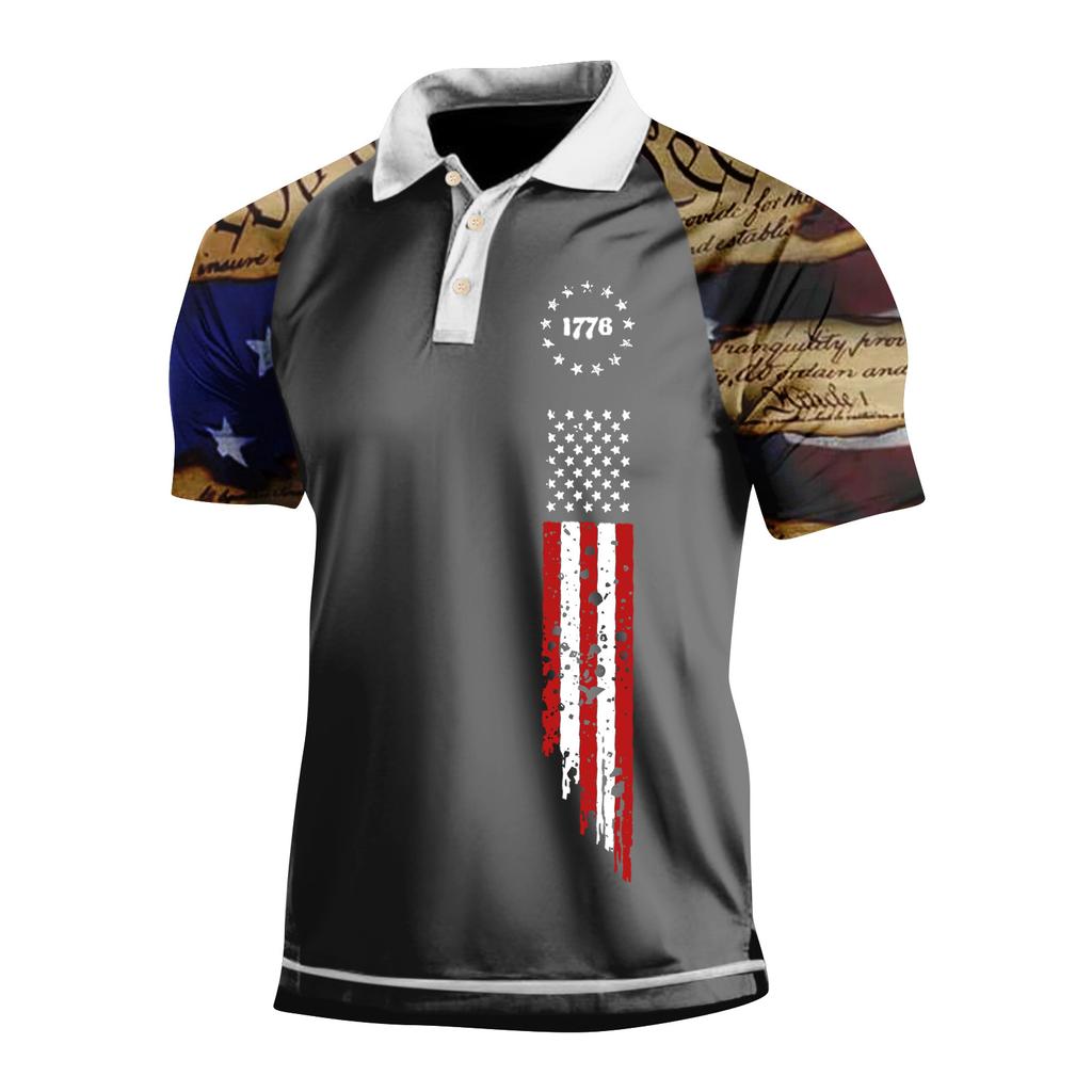 Мужская летняя дышащая рубашка с короткими рукавами и культурой отдыха