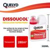 Décolleur papier peint - QUELYD - Dissoucol - Lessive - Supprime les résidus - Flacon 500 ml (280 m²)