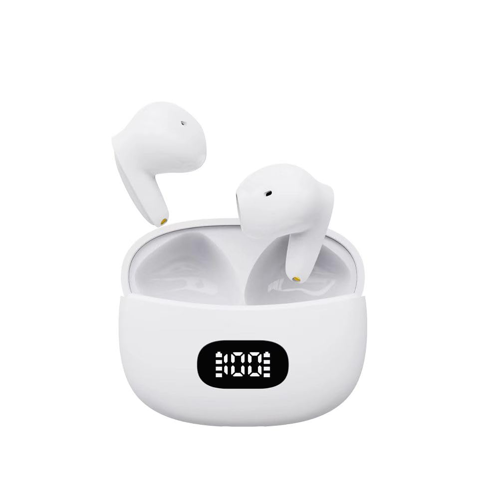 Wireless Earphones Earphones Bluetooth Earphones 2025 Latest Bluetooth Earphones Equipped with Carna Type Automatic Pairing Instant Connection Calls