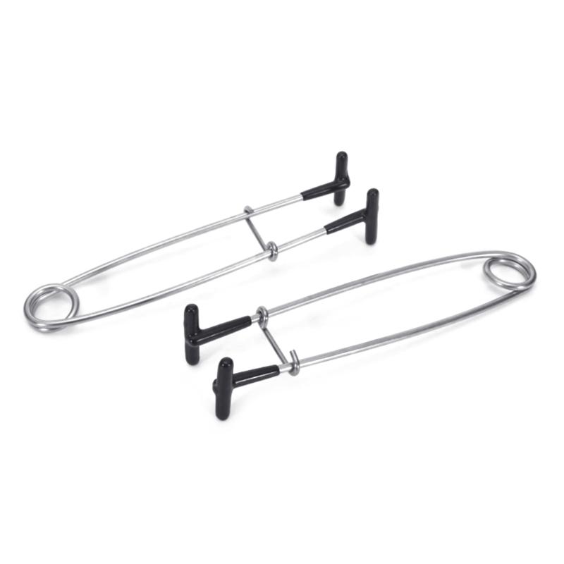 Portable Fish Mouth Spreader Decoupling Device Stainless Steel Fish Jaw Spreader Fish Mouth Opener Fishing Tool