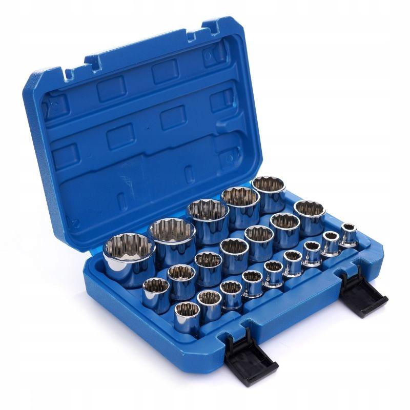 Kraft&Dele 12-Point Socket Set 21 Pieces