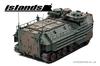 Islands Модель в масштабе 1/43, готовая модель, амфибийная машина AAV7 Сил самообороны Японии (Сухопутные войска самообороны Японии) IS430012