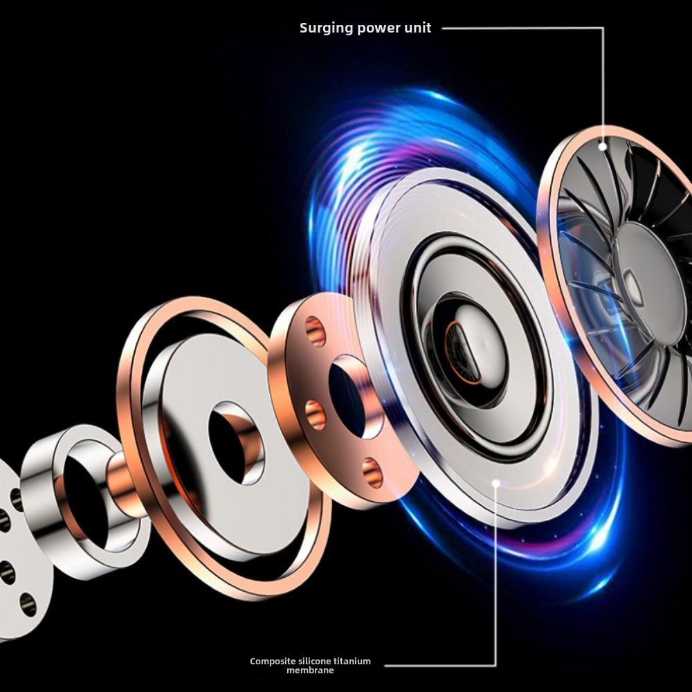 Маленькая гарнитура Bluetooth в виде кокосового шарика, интеллектуальная система шумоподавления, частная модель, висячие наушники с длительным сроком службы