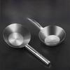 Большая утолщенная кухонная ложка для супа из нержавеющей стали