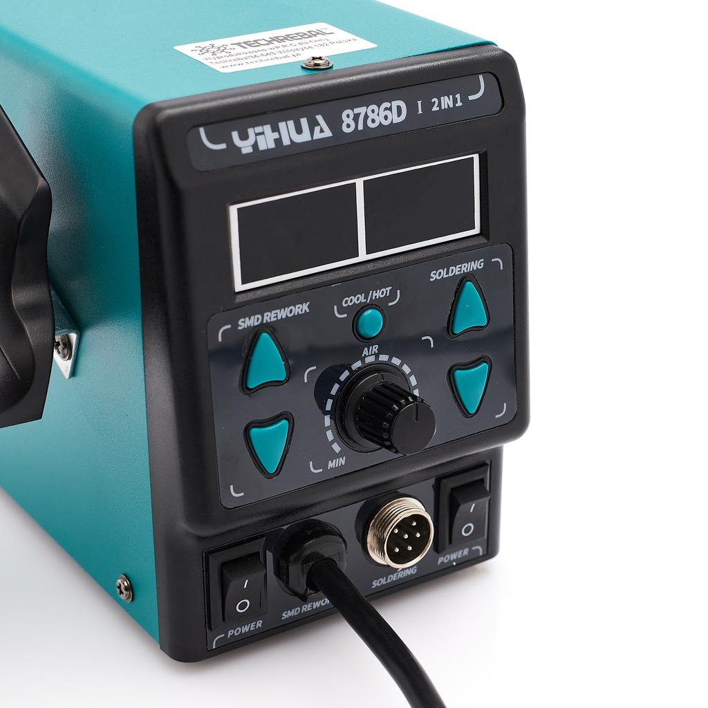 Yihua 8786D-I 2-In-1 Soldering Station