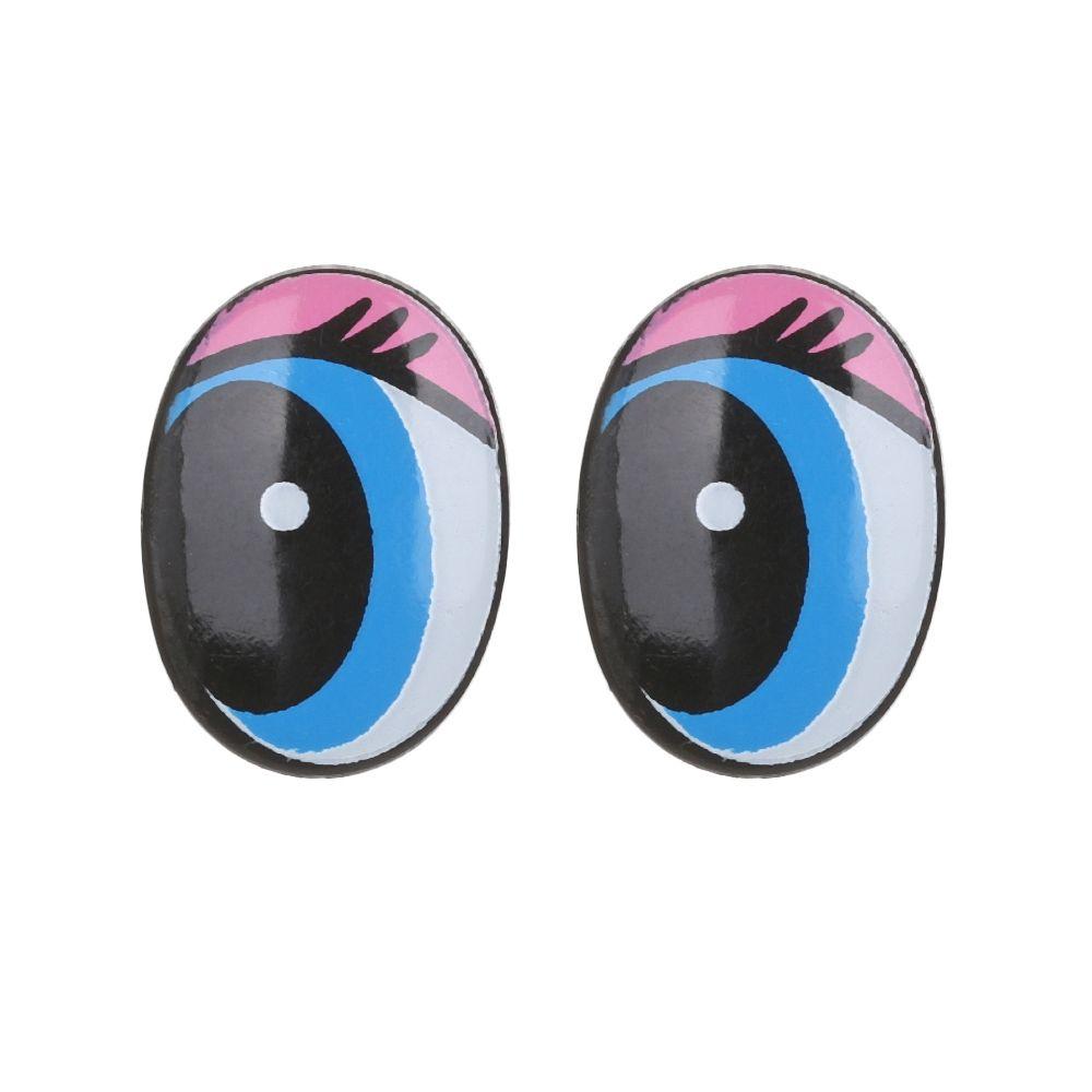 Blue Educational Gift Toy Puppets Dolls Eye DIY Doll Accessories Plush Animals Parts Safety Eyes