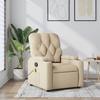 VidaXL Reclining Massage Armchair, Relaxation Chair with Cup Holders, Seat with Backrest and Armrests Living Room, 372500