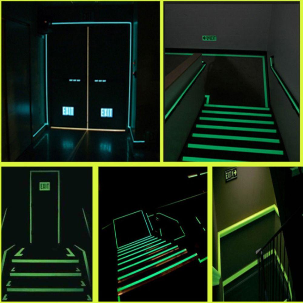 Waterproof Self-Adhesive Luminous Tape Self-Adhesive Safety Warning Tape  Party Decoration