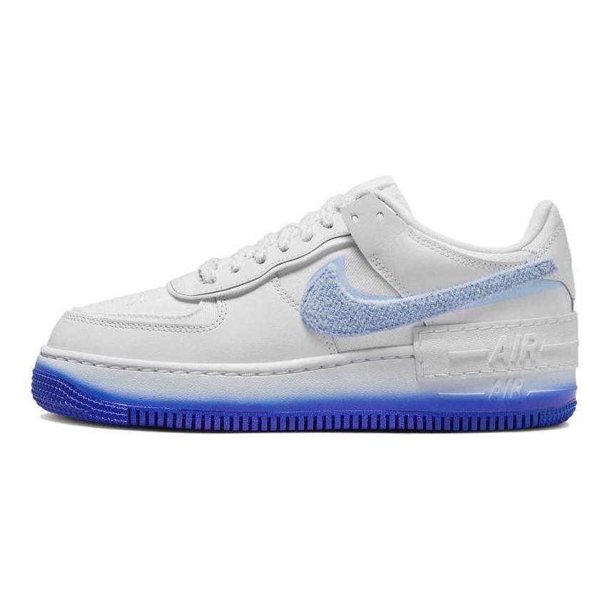 Nike Женские кроссовки Air Force 1 Low Shadow Chenille Swoosh Blue Tint FJ4567-100