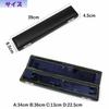 EXDUCT Flute Case for 16-Hole Flutes, Hardwood, Beginner-Friendly Storage, Stylish, Easy To Clean