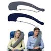 PVC Pillow Inflatable Air Portable Headrest Chin Support Cushions For Travel Rest Side Sleeping Neck Nap Pillow