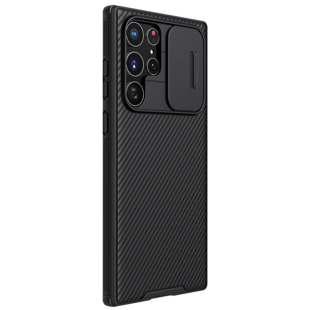 NILLKIN Case for Samsung Galaxy S23 Ultra, CamShield Pro Case, Black