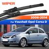 Для Vauxhall Opel Corsa D 2006-2014 2007 2008 2009 2010 2011 Дворники Передние Щетки Стеклоочистителя Лобовое Стекло Окно Щетка 26"+16"