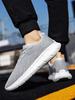 New men's shoes low-top breathable and lightweight running shoes fly-woven mesh lightweight sports running shoes